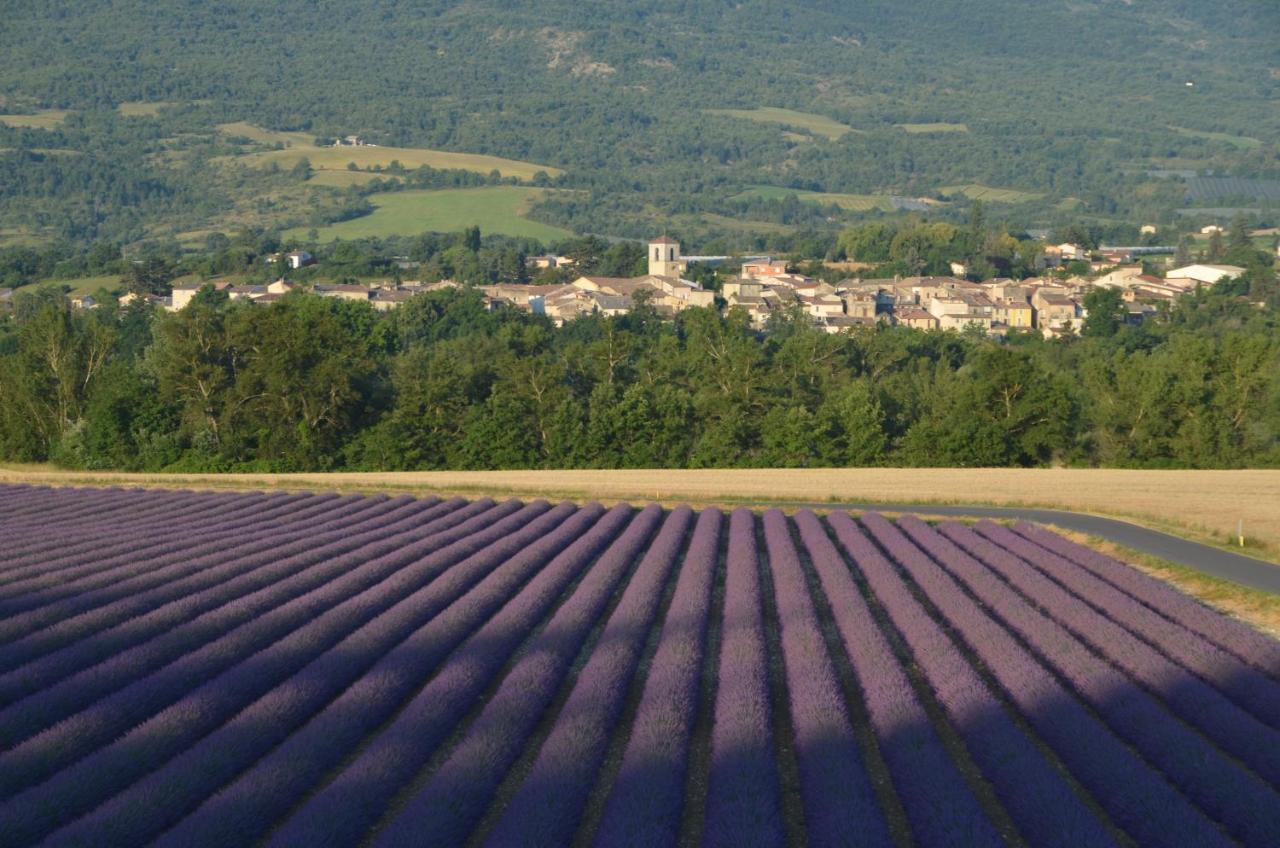 Appartement Entre Sisteron Et Gorges De La Meouge " Les Hauts De Toscane " Ribiers Екстер'єр фото